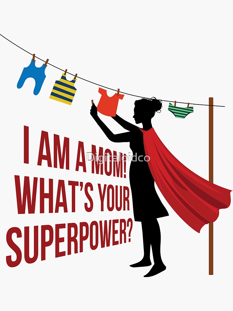 I'm Mom. What's Your Superpower - funny superhero Mother's Day mug