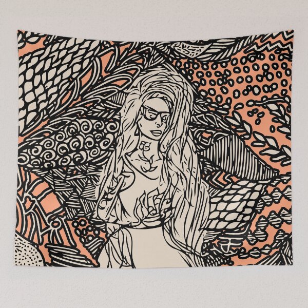 Item preview, Woman & Leaves #10 designed and sold by Kettukas.