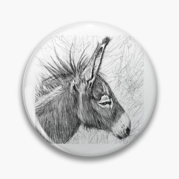 Item preview, DONKEY pencil portrait .2 designed and sold by lautir.