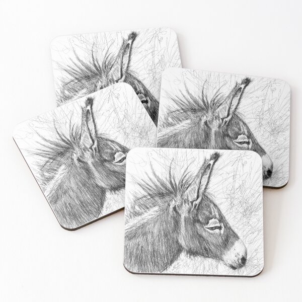 Item preview, DONKEY pencil portrait .2 designed and sold by lautir.