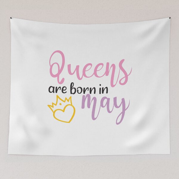 Item preview, Queens Are Born In May  designed and sold by KElife.