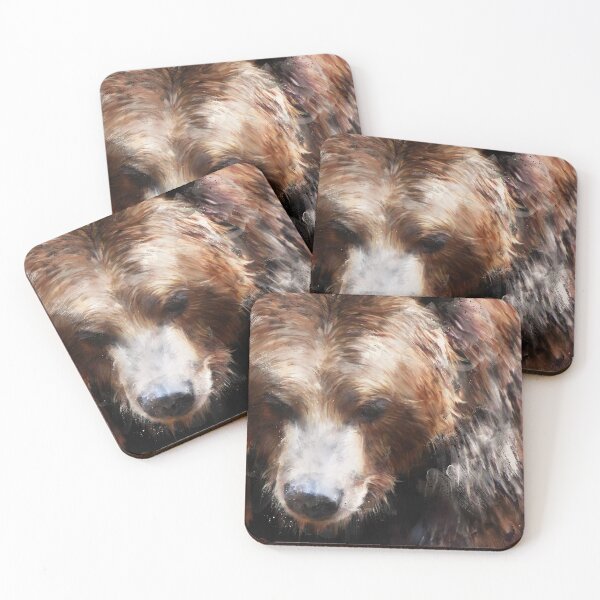 Item preview, Bear // Gold designed and sold by Amy Hamilton.