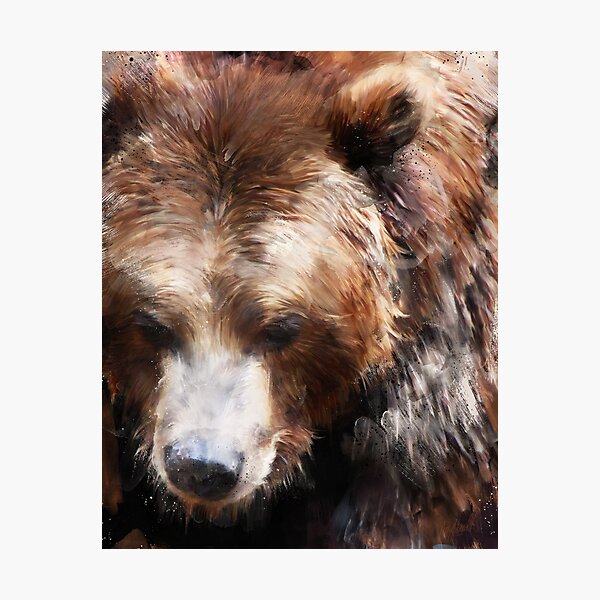 Item preview, Bear // Gold designed and sold by Amy Hamilton.