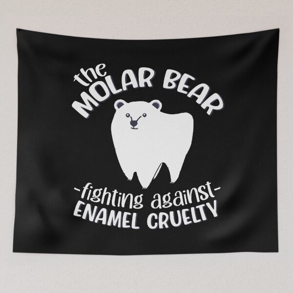 Item preview, The Molar Bear 2021, Funny Dentist Gift designed and sold by FuntasticDez.