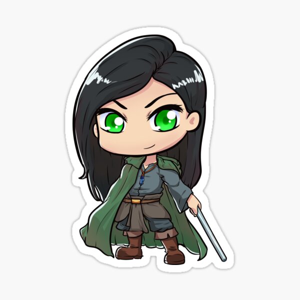 Nadja Chibi Sticker