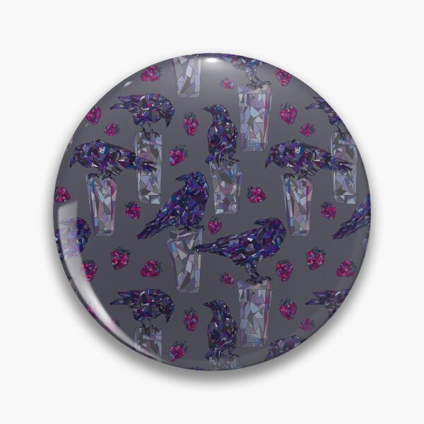 Item preview, Cuervos y fresas designed and sold by Xenia Govorukhina.