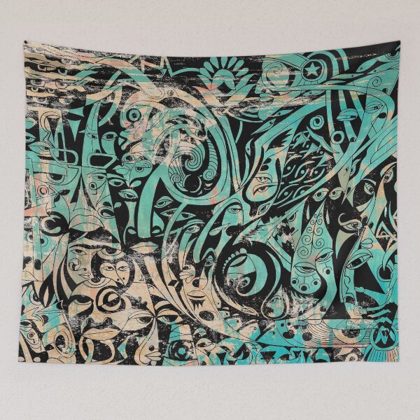 Item preview, Homa - Rustic Green designed and sold by koorosh-nejad.