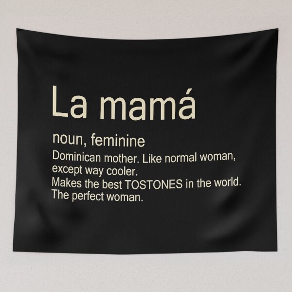 Item preview, La mamá Dominican Mom designed and sold by Dubbra.