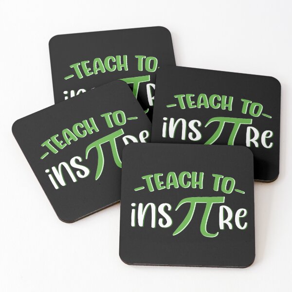Item preview, Teach To Inspire, Math Teacher Gift designed and sold by FuntasticDez.