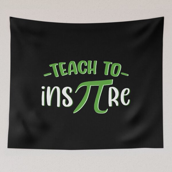 Item preview, Teach To Inspire, Math Teacher Gift designed and sold by FuntasticDez.