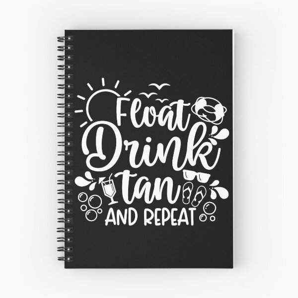 Item preview, Float Drink Tan Repeat - Summer Vacation designed and sold by ohmier.
