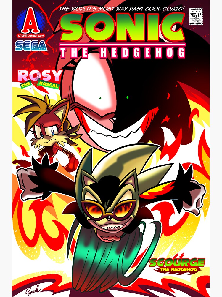 Sonic.EXE Sticker for Sale by miitoons