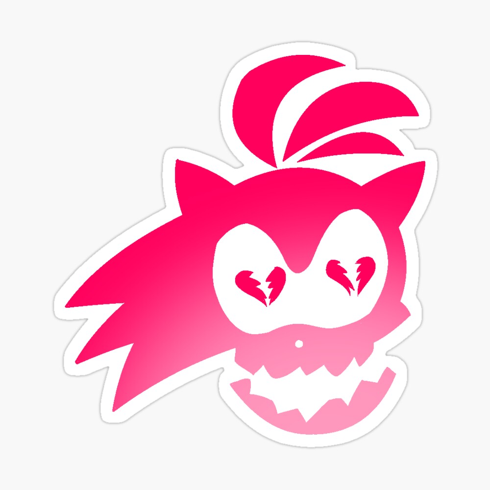 Sonic.EXE Sticker for Sale by miitoons