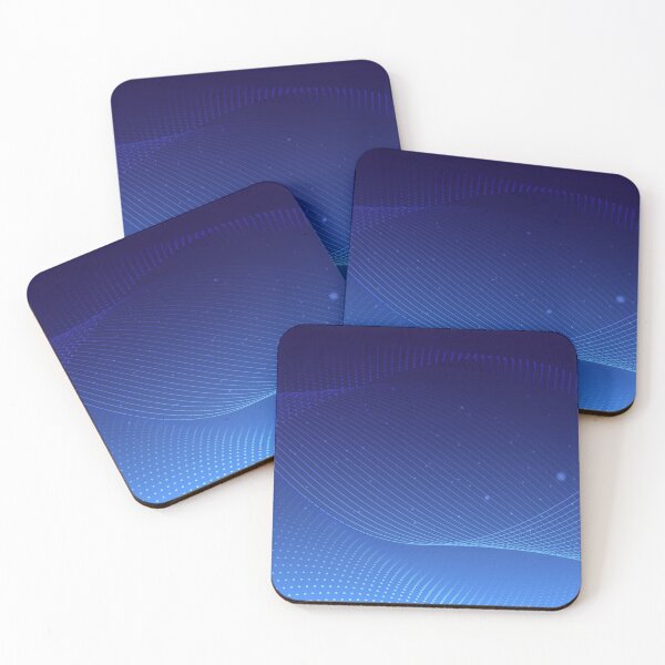 Item preview, Geometric Waves of Blue designed and sold by Peekonet.