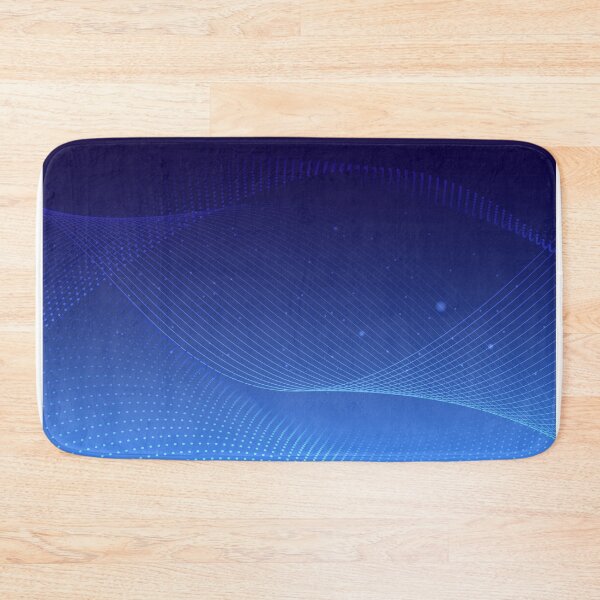Item preview, Geometric Waves of Blue designed and sold by Peekonet.