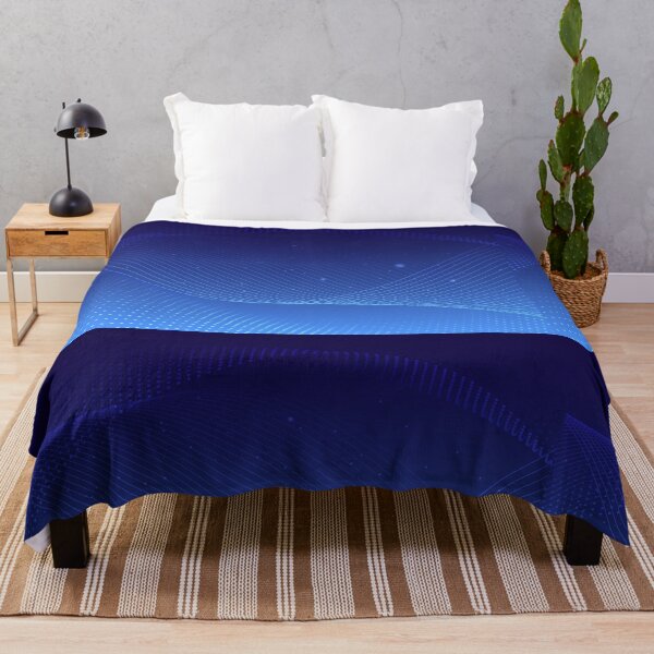 Item preview, Geometric Waves of Blue designed and sold by Peekonet.