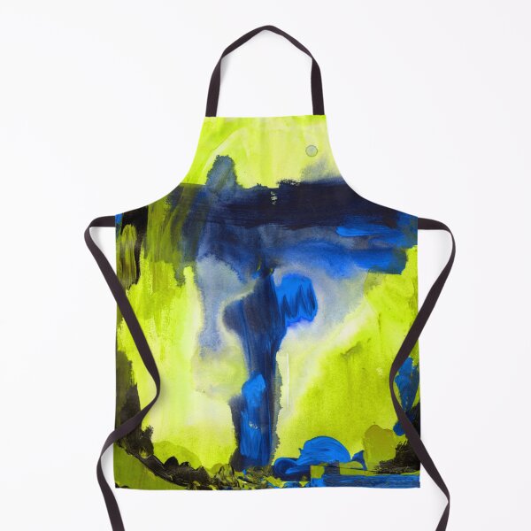 Item preview, Abstract Window Bright Yellow & Electric Blue  designed and sold by Niina  Niskanen.