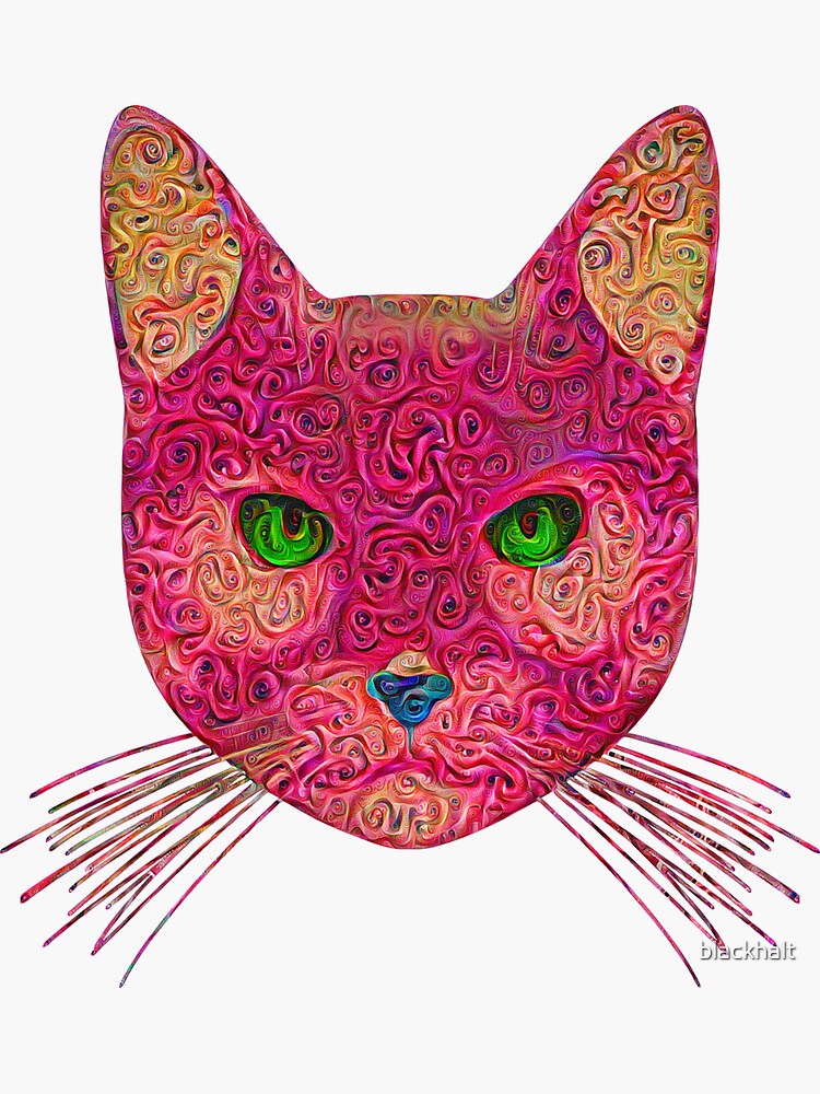Rose Hungry Cat by blackhalt