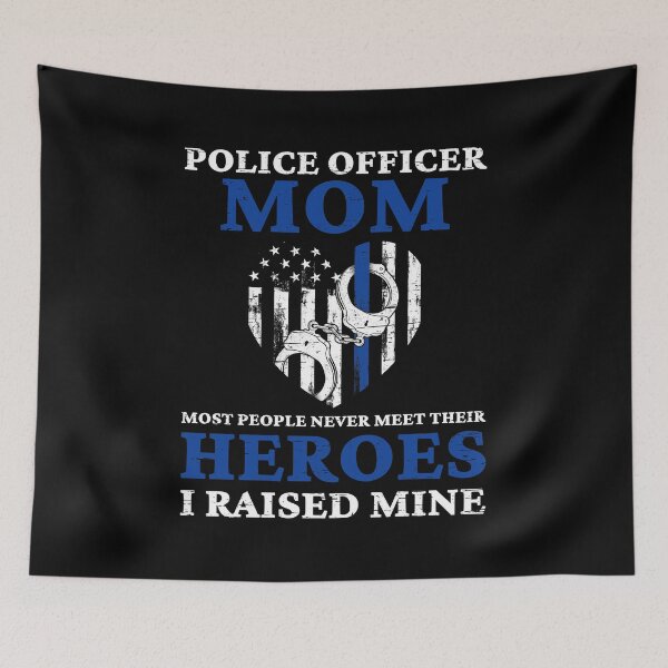 Item preview, Police Officer Mom - Blue Line Police Family Tee Gift Design & Gifts designed and sold by shirti.