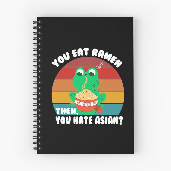 Item preview,  Frog,Leaves Ramen, Funny Croaker Vintage Design Gift For Caecilian Lover Boyfriend designed and sold by Rassitni.
