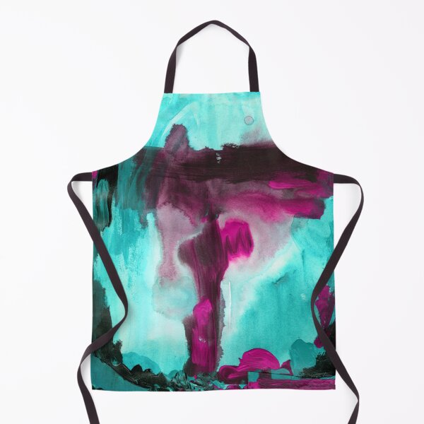 Item preview, Abstract Window Purple and Bright Turquoise  designed and sold by Niina  Niskanen.