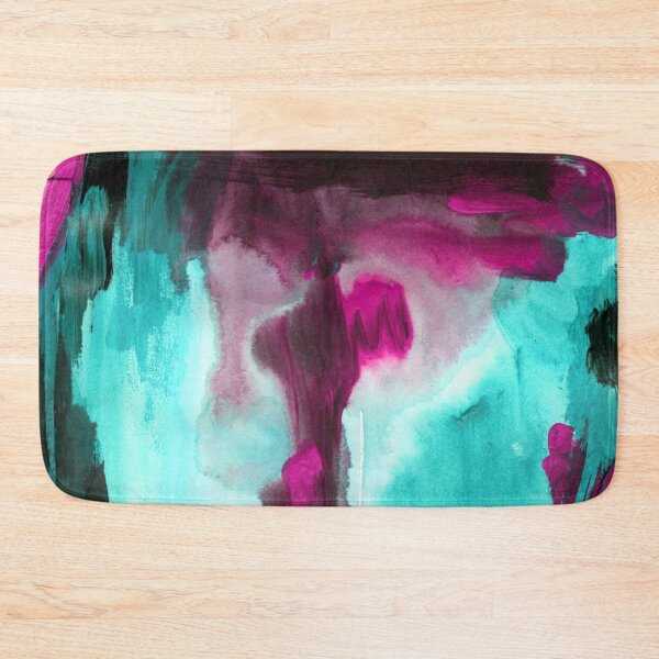 Item preview, Abstract Window Purple and Bright Turquoise  designed and sold by Niina  Niskanen.