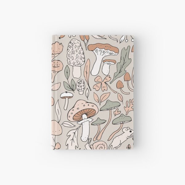 ink mushrooms Hardcover Journal