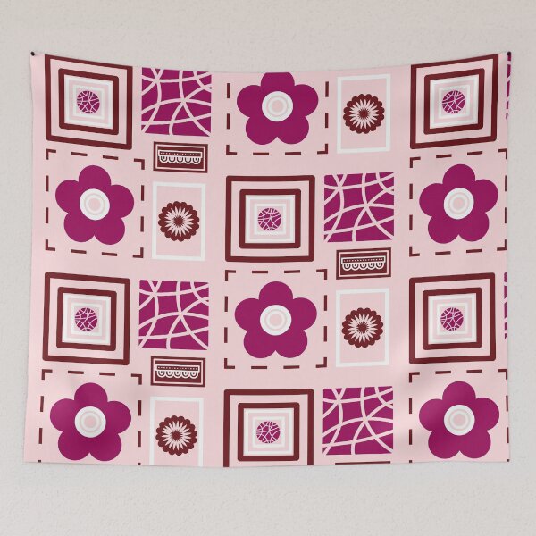 Item preview, Pink Patchwork  designed and sold by Niceprint42.