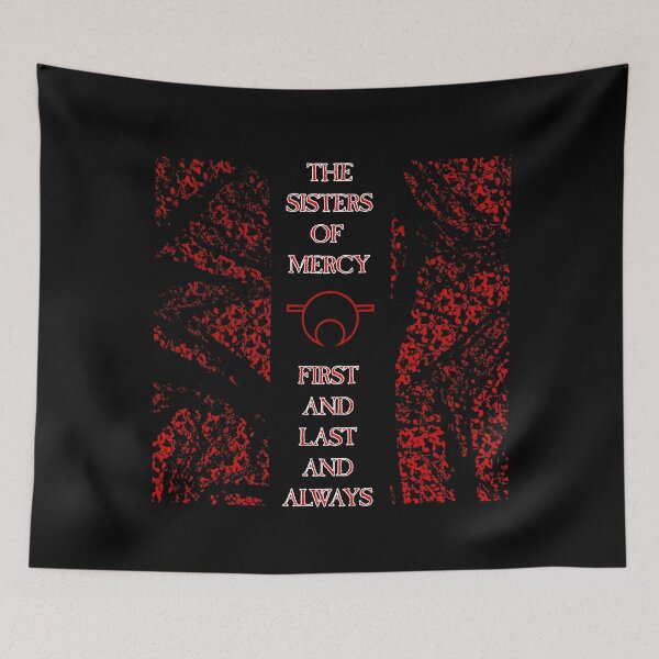 Item preview, First and Last and Always - Red - The Sisters of Mercy designed and sold by graphixzone101.