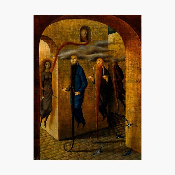 Hairy Locomotion, by Remedios Varo Photographic Print
