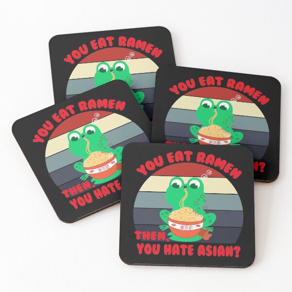 Item preview,  Frog,Leaves Ramen, Funny Croaker Vintage Design Gift For Caecilian Lover Boyfriend designed and sold by Rassitni.