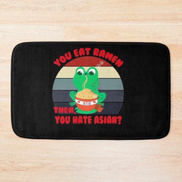 Item preview,  Frog,Leaves Ramen, Funny Croaker Vintage Design Gift For Caecilian Lover Boyfriend designed and sold by Rassitni.