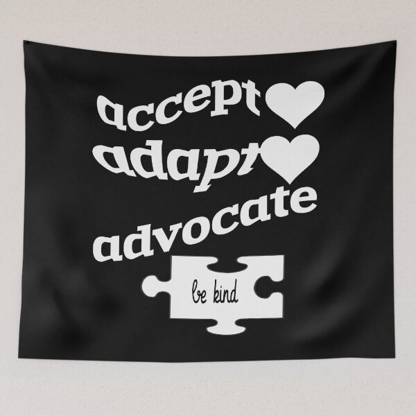 Item preview, ACCEPT ADAPT ADVOCATE. designed and sold by leicha.