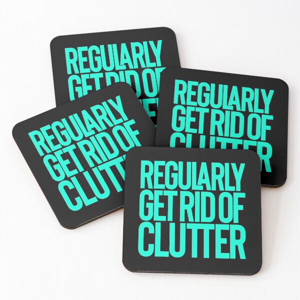 Item preview, Regularly get rid of clutter v.2 designed and sold by x1brett.