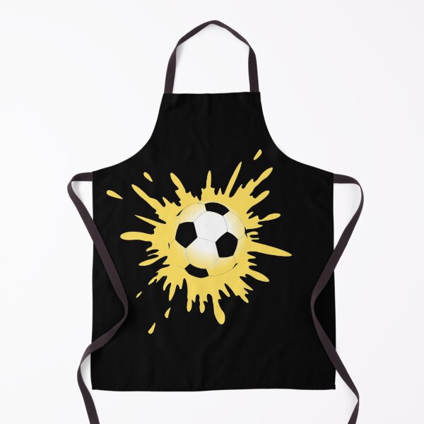 Item preview, Yellow Paint Splatter Soccer Ball designed and sold by Ani1111.