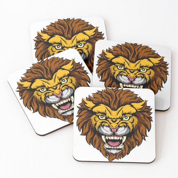 Item preview, Angry lion cartoon. designed and sold by Moosa Jutt.