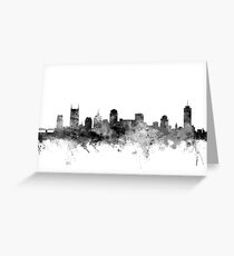Nashville Tennessee Skyline Greeting Card