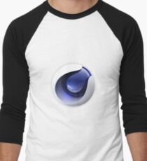 Cinema 4D Logo Men's Baseball ¾ T-Shirt