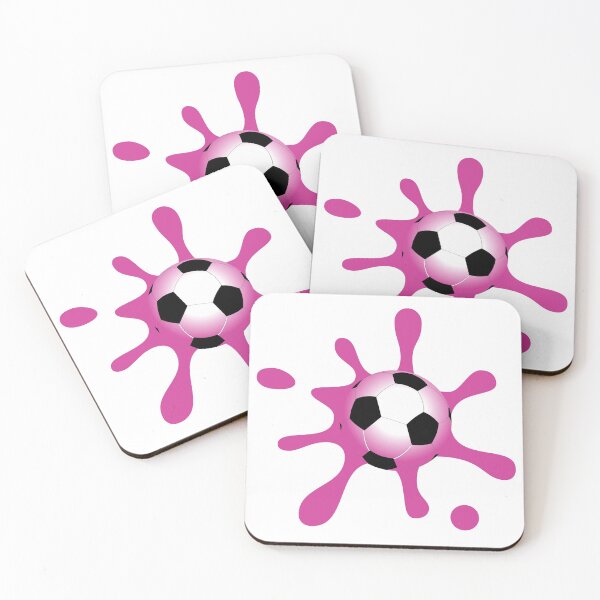 Item preview, Pink Paint Splatter Soccer Ball designed and sold by Ani1111.