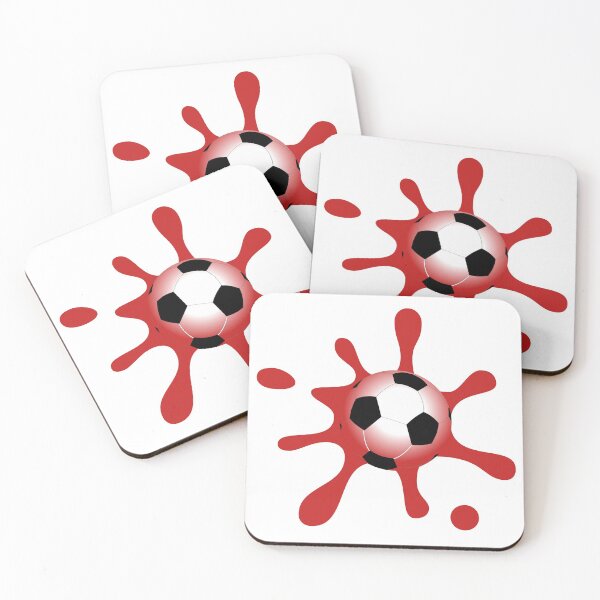 Item preview, Red Paint Splatter Soccer Ball designed and sold by Ani1111.
