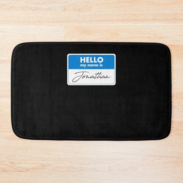 Item preview, Hello My Name Is Jonathan Name Tag Gift designed and sold by SuperFreshArt.