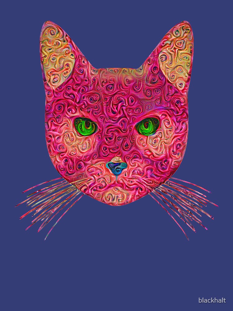 Rose Hungry Cat by blackhalt