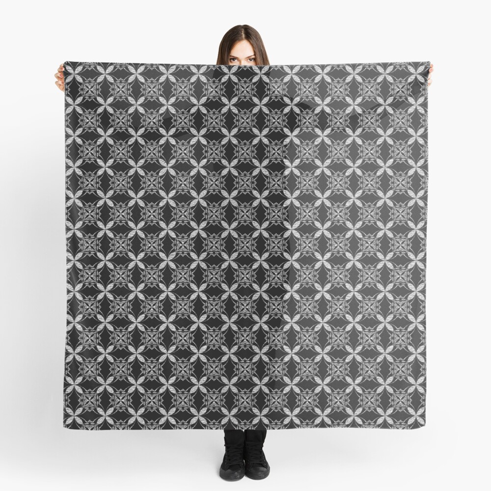 Royal Queen Flowers Scarf