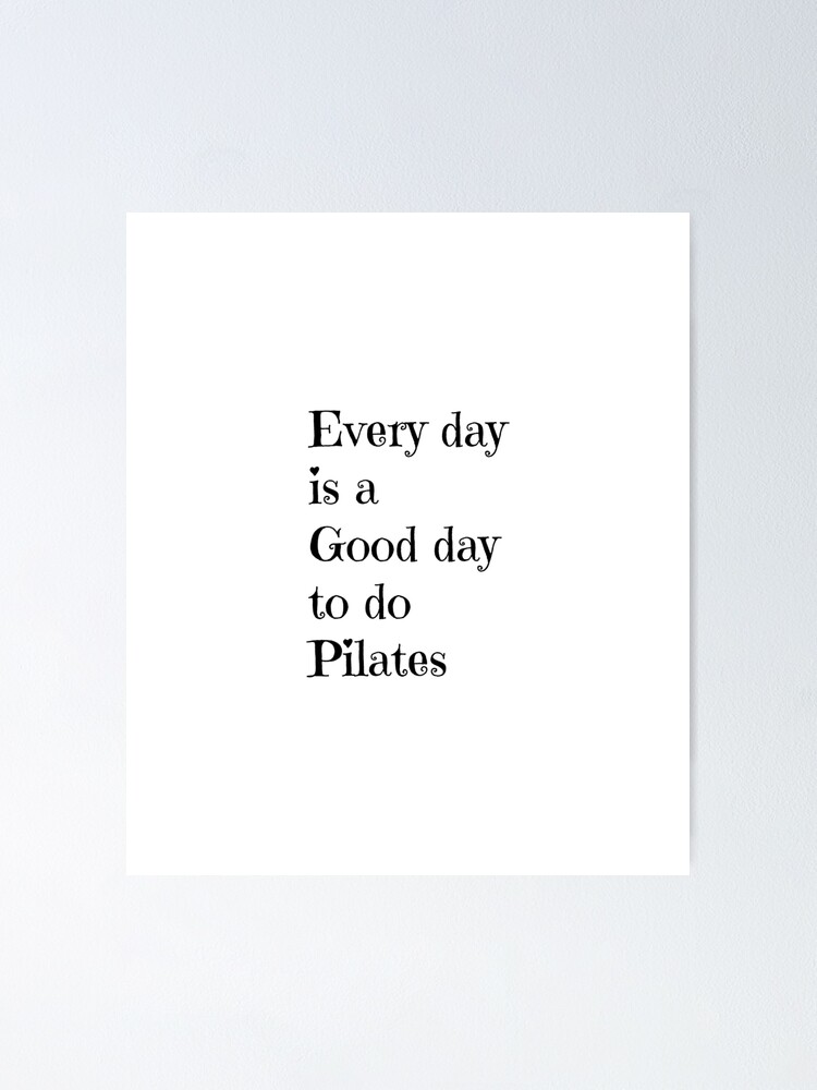 Pilates workout, Pilates quote, Pilates gifts, Pilates helps Sticker for  Sale by cyhdesign