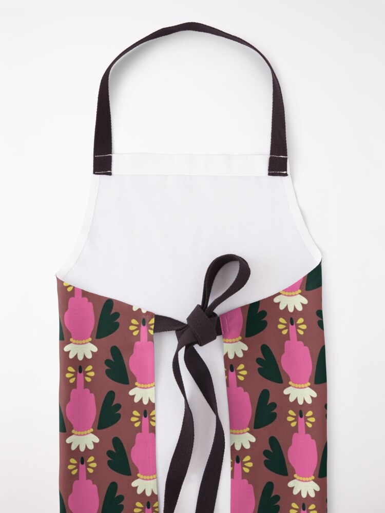 Alternate view of Victorian Fuck You Apron