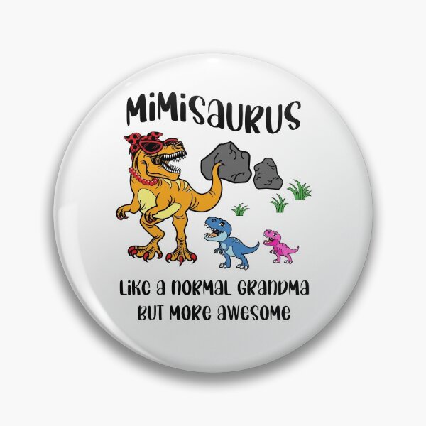Item preview, Mimisaurus Like A Normal Grandma But More Awesome Shirt designed and sold by OPK Shop.
