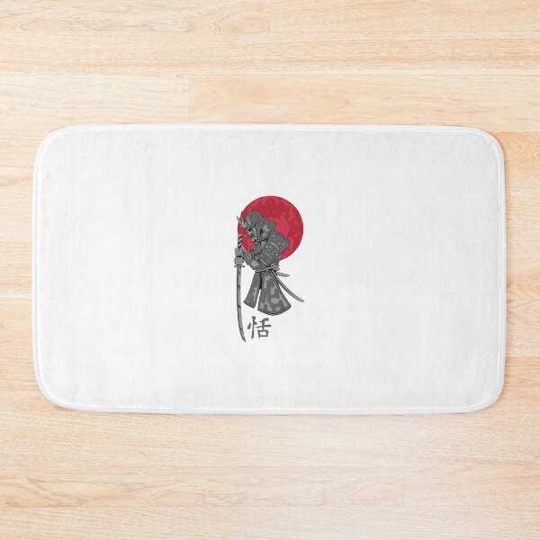 Item preview, Red moon and old samurai designed and sold by AbinSur99.
