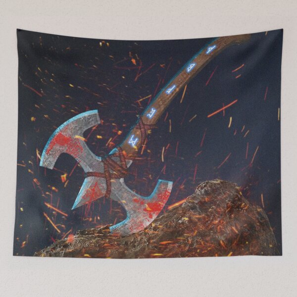 Item preview, Viking Spell Axe designed and sold by EmilLozev.