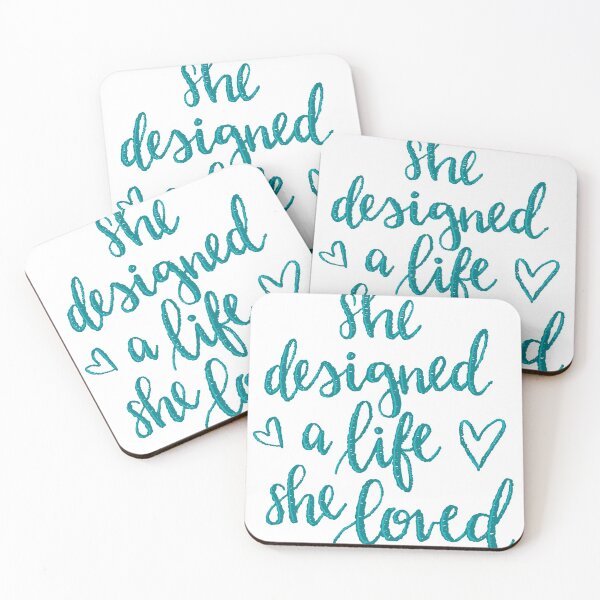 Item preview, She designed a life she loved designed and sold by tqueen.