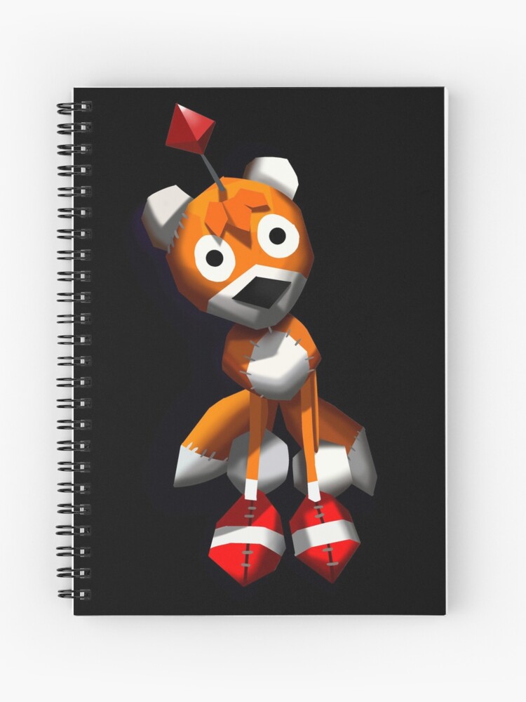Tails Doll Spiral Notebook for Sale by miitoons